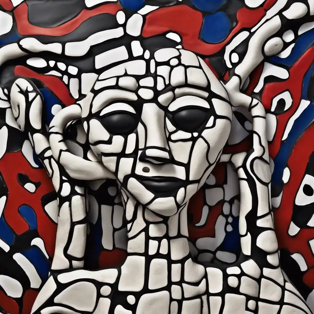 Lili (masque) – Jean Dubuffet